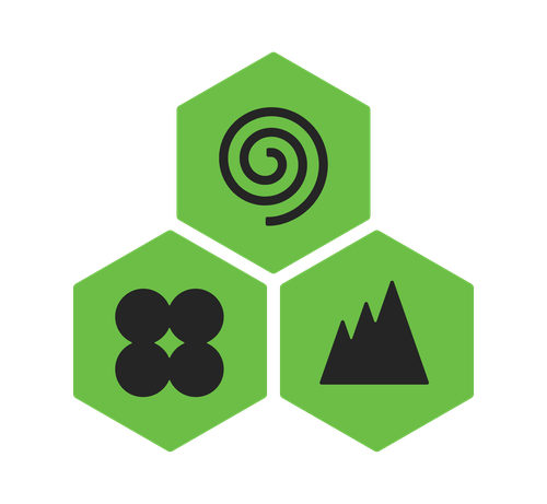 Icons illustrating LCCC's values